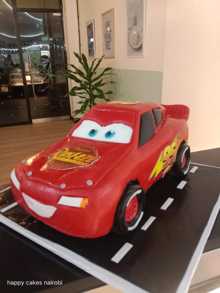 Car toy kids cake