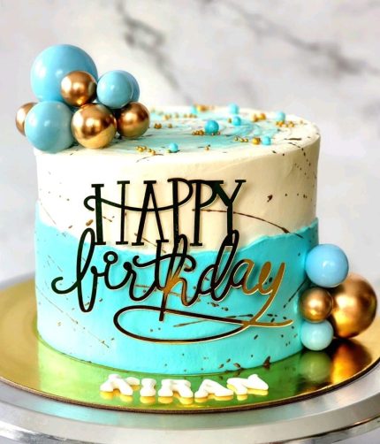 Masculine themed cake