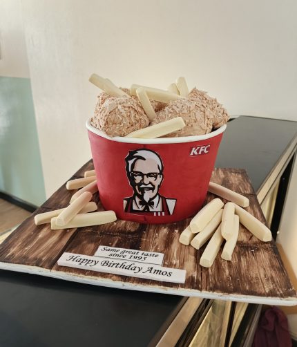 KFC themed Cake