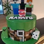 Minecraft themed Cake