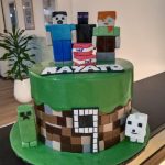 Minecraft themed Cake