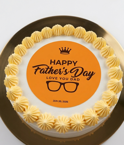Happy Fathers Day mini cake