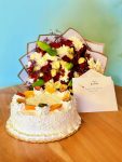 Cake and Flowers