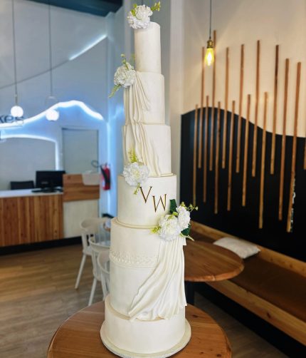 7 tiers Wedding cake