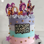 K pop Demon hunter Cake