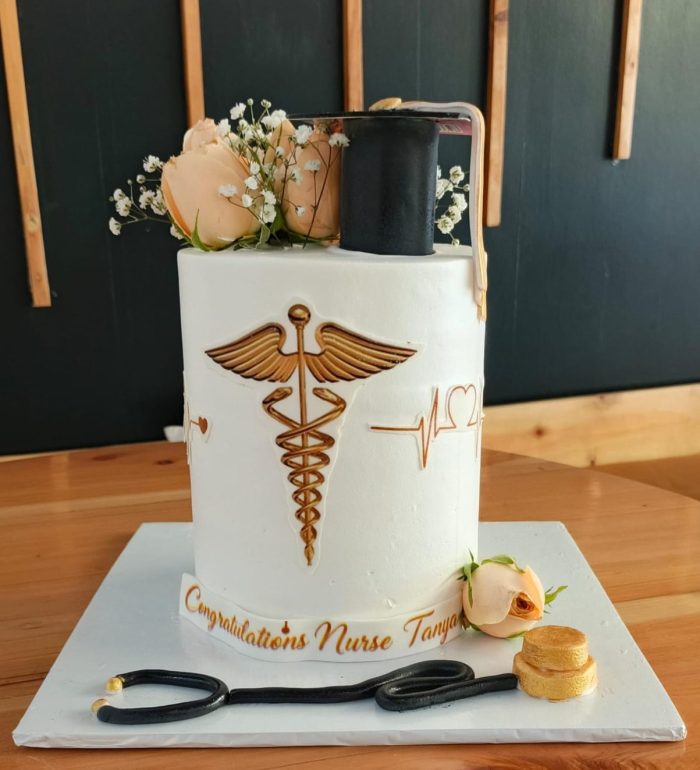 Nurse graduation Cake