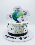 Worlds Best Dad 2026 Cake