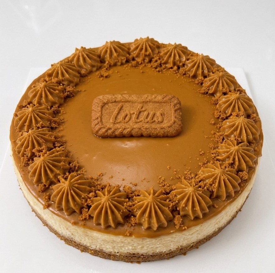 Cheese Cake With Lotus Biscoff Cheese Cake With Lotus Biscoff