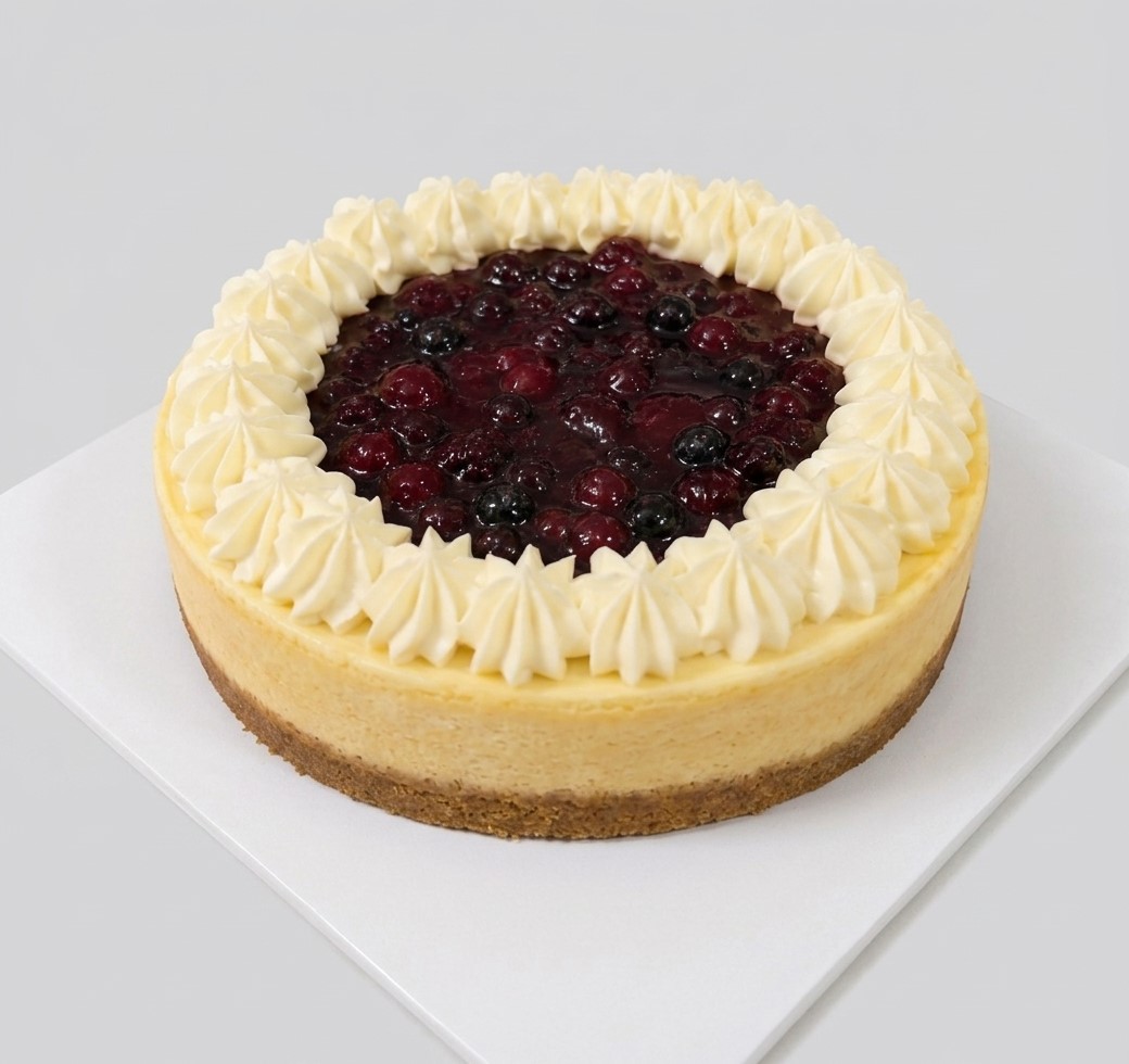 Cheese Cake with Blueberries Cheese Cake with Blueberries