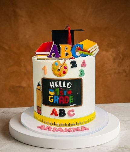 Kids Graduation Cake