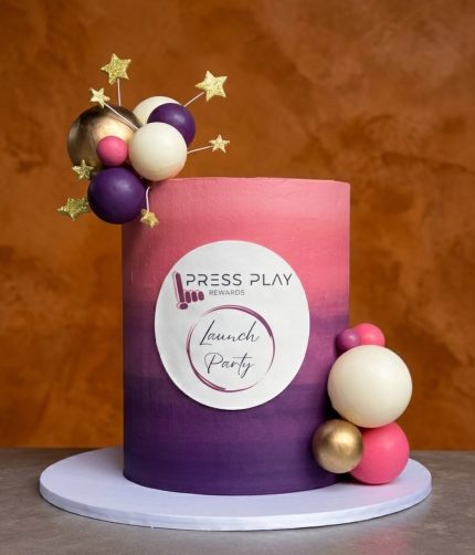 Launch Party Cake
