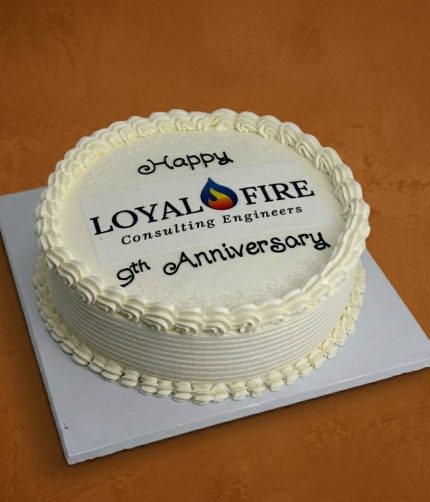 Simple Corporate Cake