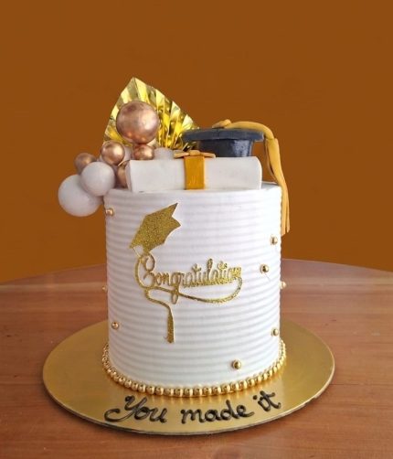 Tall Graduation Cake