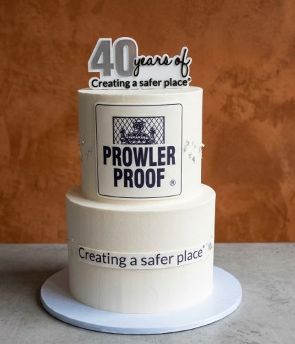 Tiered Corporate Cake