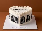 Anniversary Heart shaped with photos