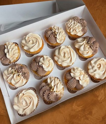 Chocolate Vanilla Cupcakes