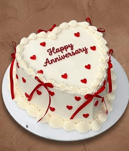happy anniversary vintage cake